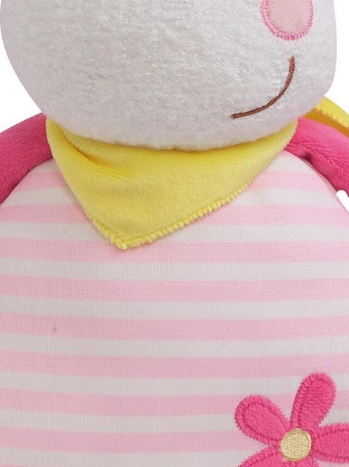 Luminou chien rose peluche lumineuse naturelle fonctionne sans pile  et  30 cm - Kiabi
