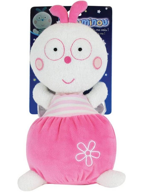 Luminou luciole rose peluche lumineuse naturelle - 30 cm - Kiabi Luminou luciole rose peluche lumineuse naturelle - 30 cm - Kiabi