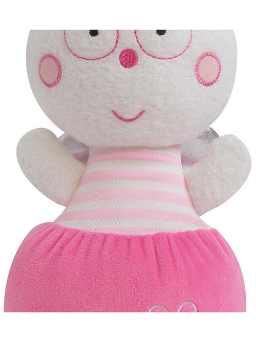 Luminou luciole rose peluche lumineuse naturelle fonctionne sans pile 30 cm - Kiabi