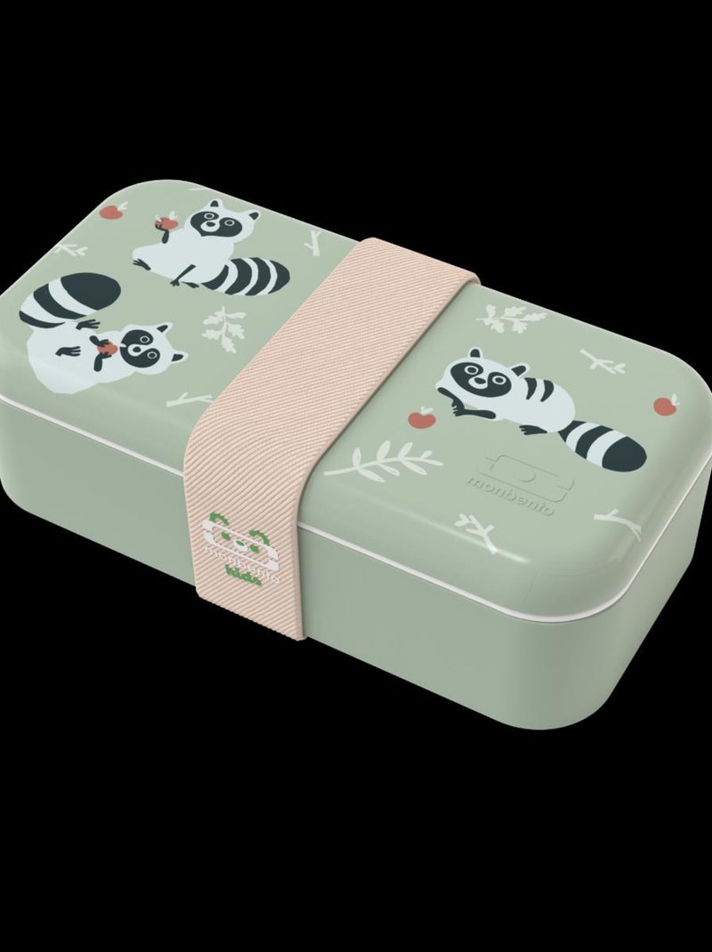 Lunch box enfant MB Foodie 500ml Made in France Vert Raton Laveur Vert chèvrefeuille - Kiabi