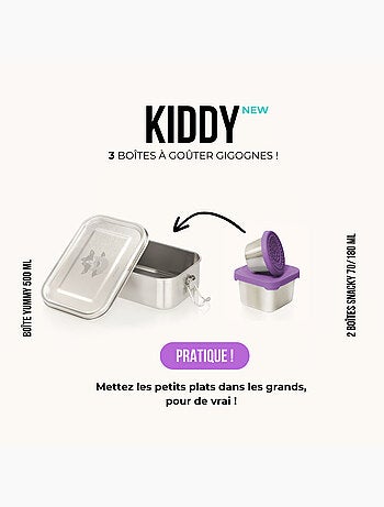 Lunch box inox KIDDY 500 ml