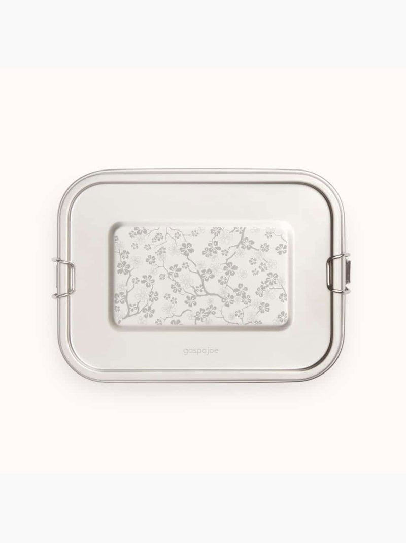 Lunch box inox Yummy 1200 ml Cerisier Gris - Kiabi
