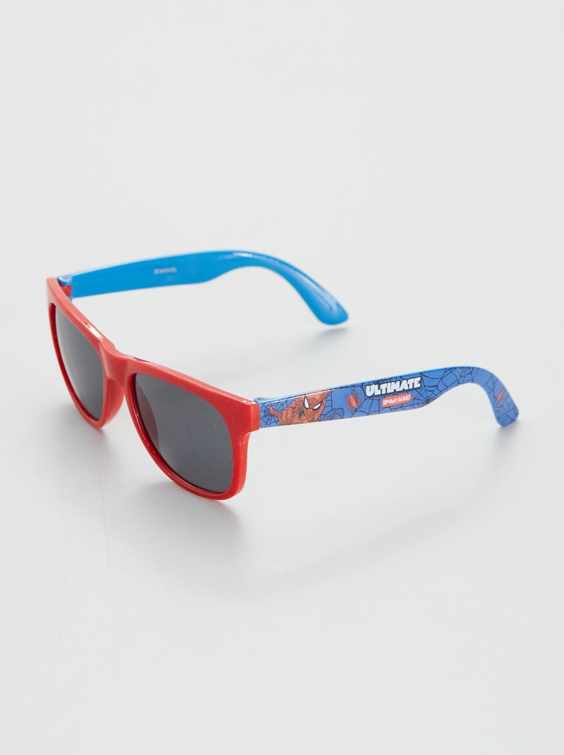 Lunette de soleil 'Spiderman' Rouge - Kiabi