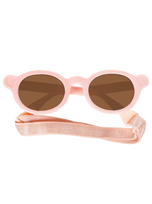 Lunettes de soleil 2-3 ans, Attache tête, verres catégorie 3 bébé fille Isotoner - Kiabi
