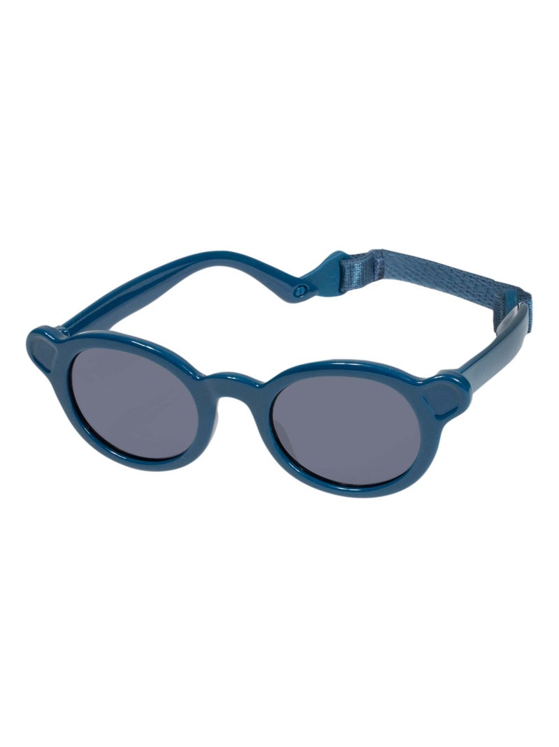 Lunettes de soleil 2-3 ans, attache tête, verres catégorie 3 Bleu - Kiabi
