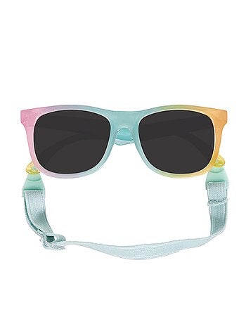 Lunettes de soleil 2-3 ans, Attache tête, verres catégorie 3 mixte bébé Isotoner