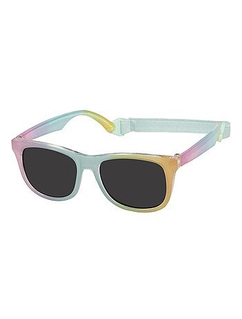 Lunettes de soleil 2-3 ans, Attache tête, verres catégorie 3 mixte bébé Isotoner