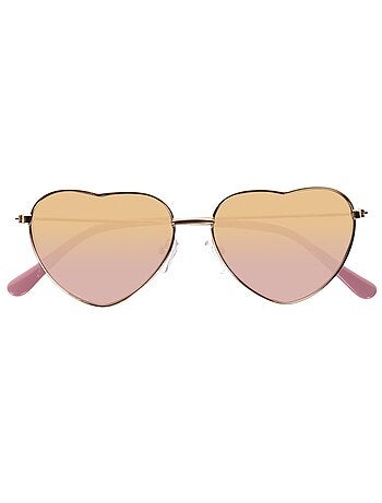 Lunettes de soleil 4-9 ans, forme cœur, verres catégorie 3 mixte enfant Isotoner