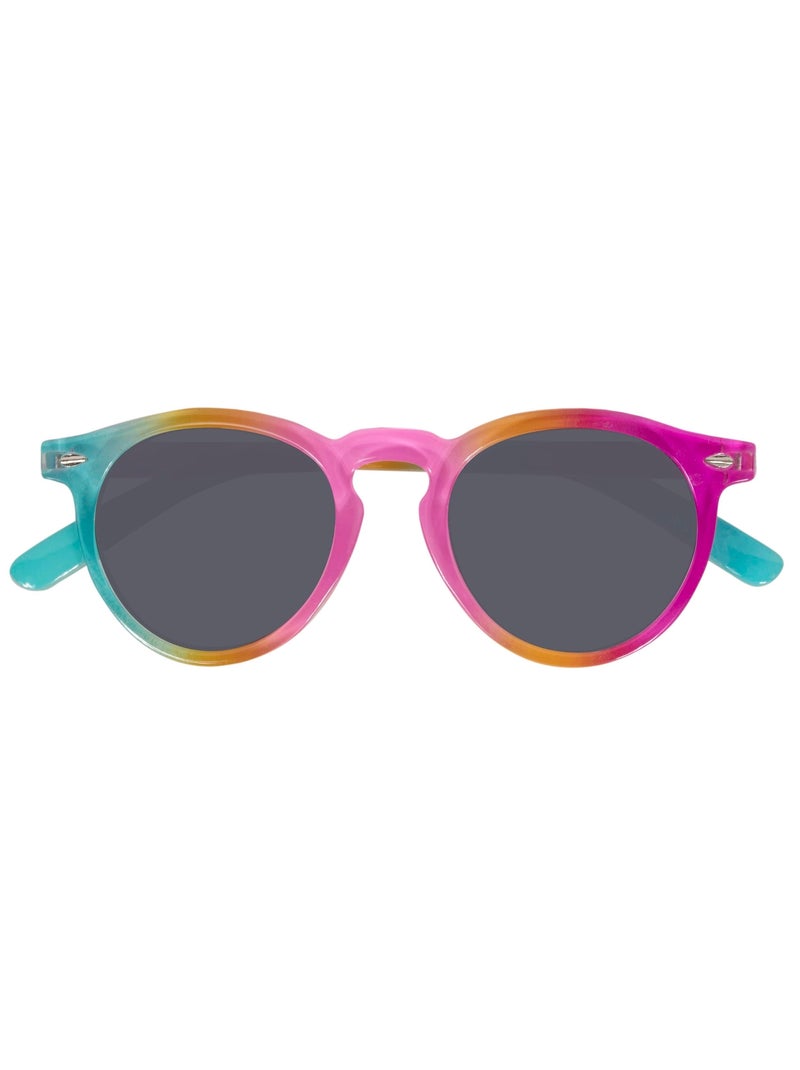 Lunettes de soleil 4 à 6 ans, forme ronde, verres polycarbonates catégorie 3 garçon Isotoner Multicolore - Kiabi