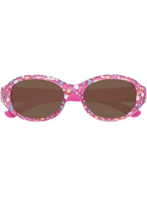 Lunettes de soleil âge 4 à 6 ans, verres polycarbonates catégorie 3 fille - Kiabi