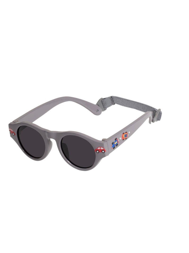 Lunettes de soleil Attache tête mixte bébé Isotoner Gris Gris - Kiabi