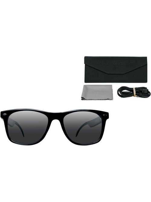Lunettes de soleil avec micro enceintes Bluetooth - Kiabi Lunettes de soleil avec micro enceintes Bluetooth - Kiabi