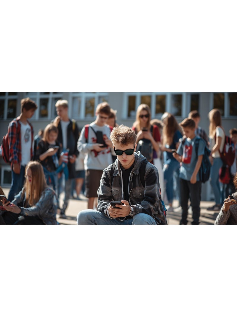 Lunettes de soleil avec micro enceintes Bluetooth Noir - Kiabi
