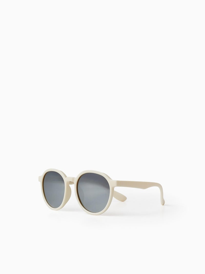 Lunettes de Soleil avec Protection UV Niveau 3 Beige clair - Kiabi