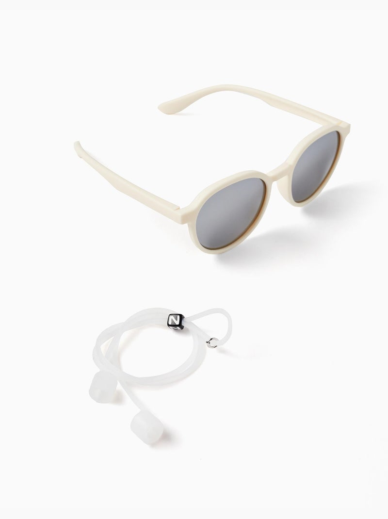 Lunettes de Soleil avec Protection UV Niveau 3 Beige clair - Kiabi