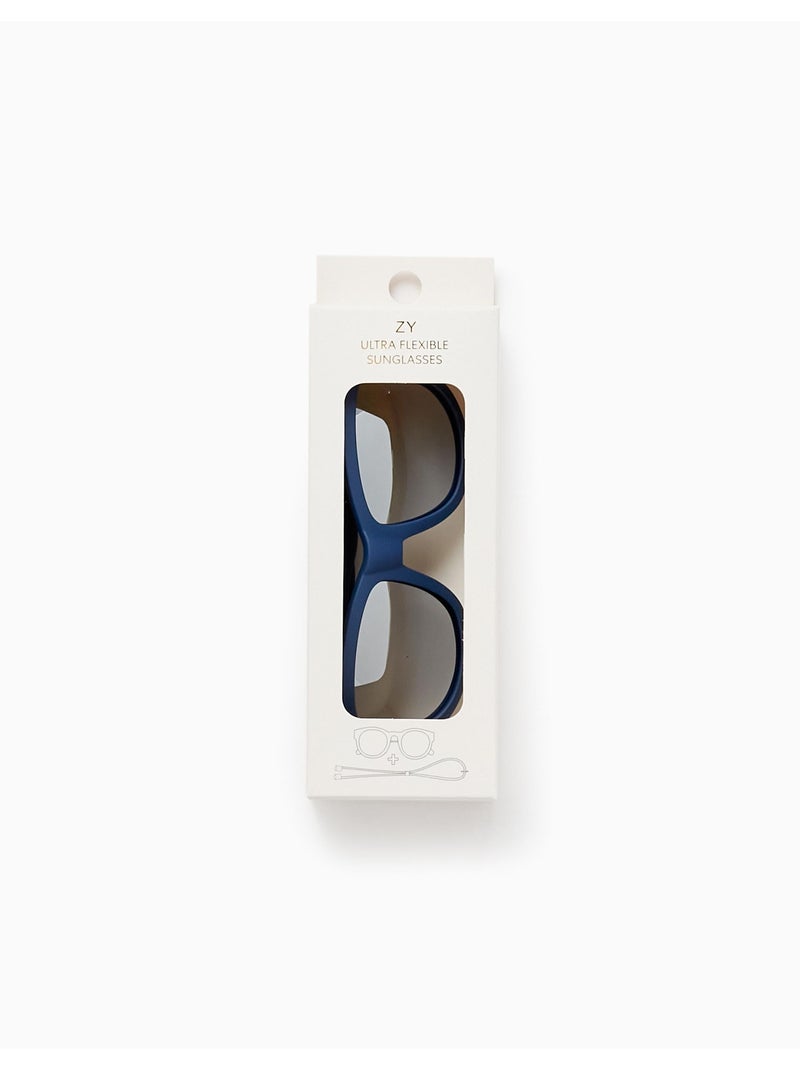 Lunettes de Soleil avec Protection UV Niveau 3 Bleu foncé - Kiabi