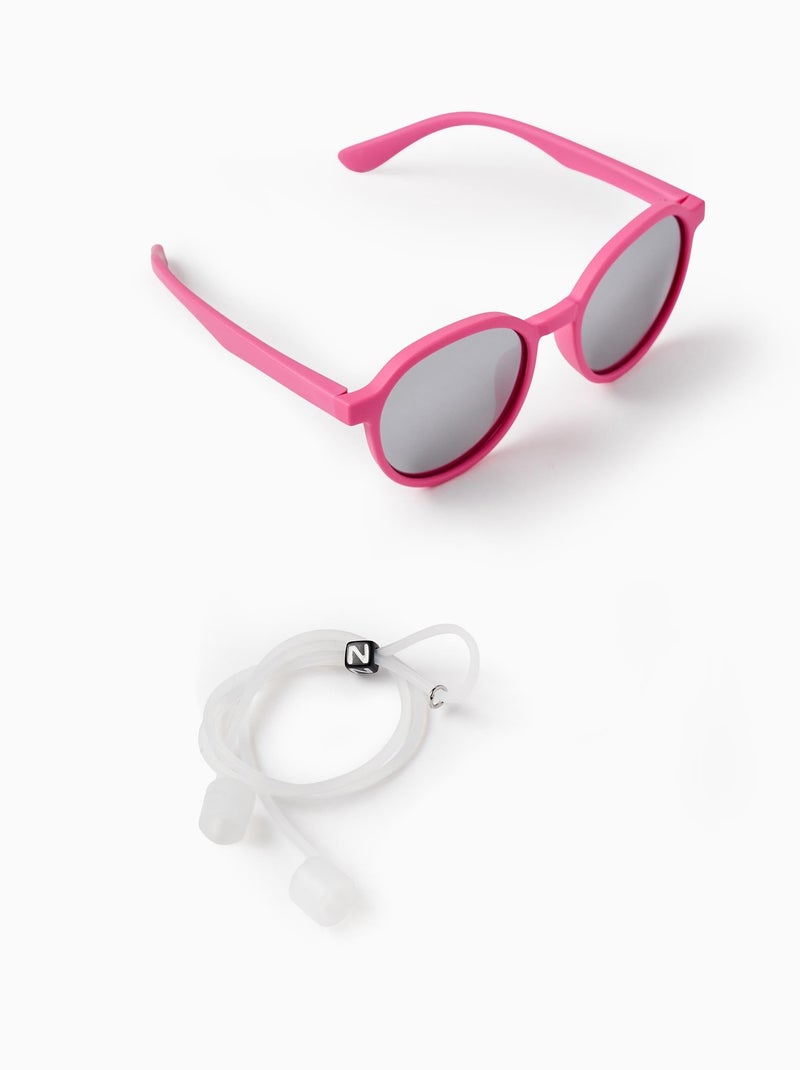 Lunettes de Soleil avec Protection UV Niveau 3 Rose - Kiabi