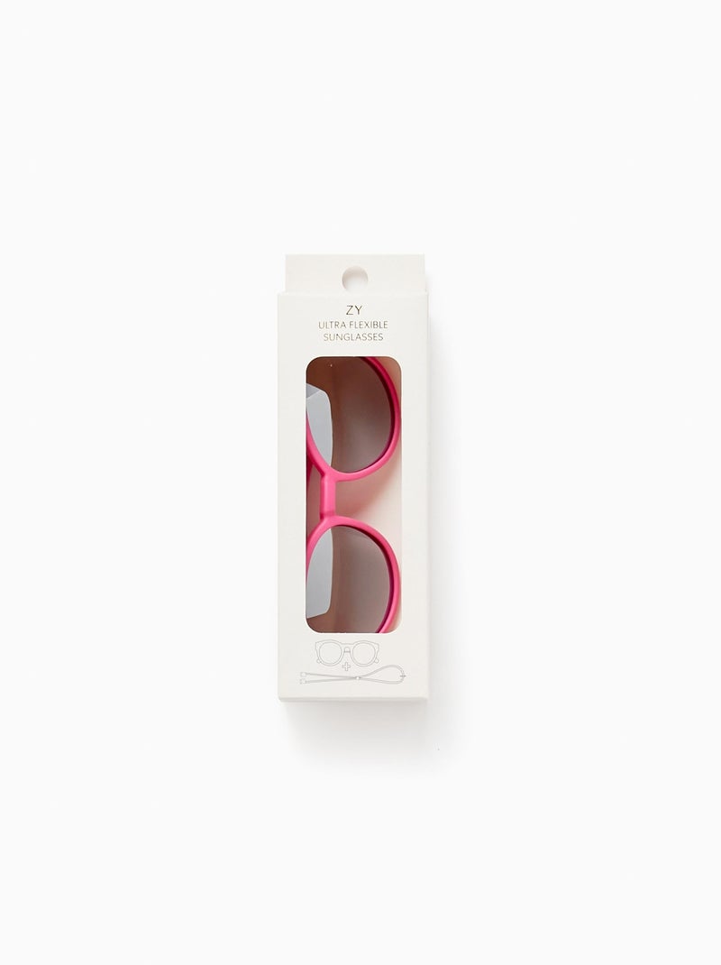 Lunettes de Soleil avec Protection UV Niveau 3 Rose - Kiabi