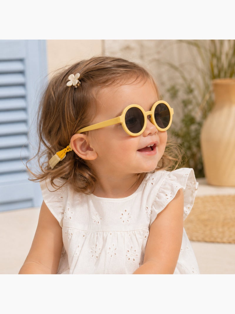 Lunettes de soleil bébé catégorie 3 Jaune - Kiabi