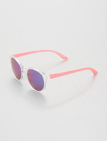 Lunettes de soleil bicolores