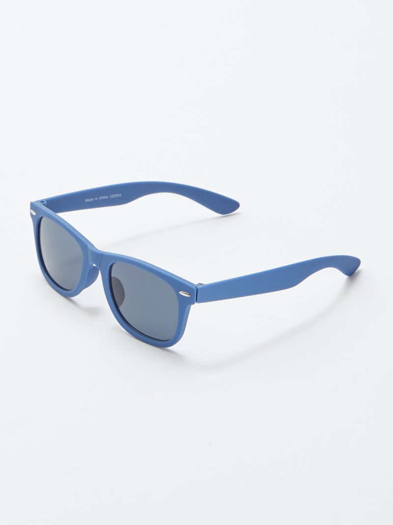 Lunettes de soleil Bleu - Kiabi