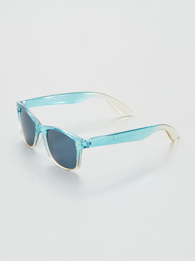 Lunettes de soleil Bleu - Kiabi