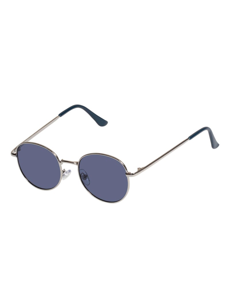 Lunettes de soleil branches fines Argent - Kiabi