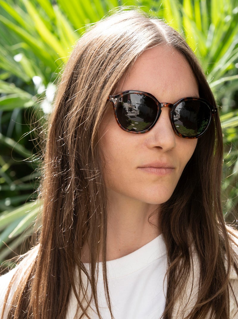 Lunettes de soleil branches flexibles, verres polarisants mixte adulte Isotoner Marron - Kiabi