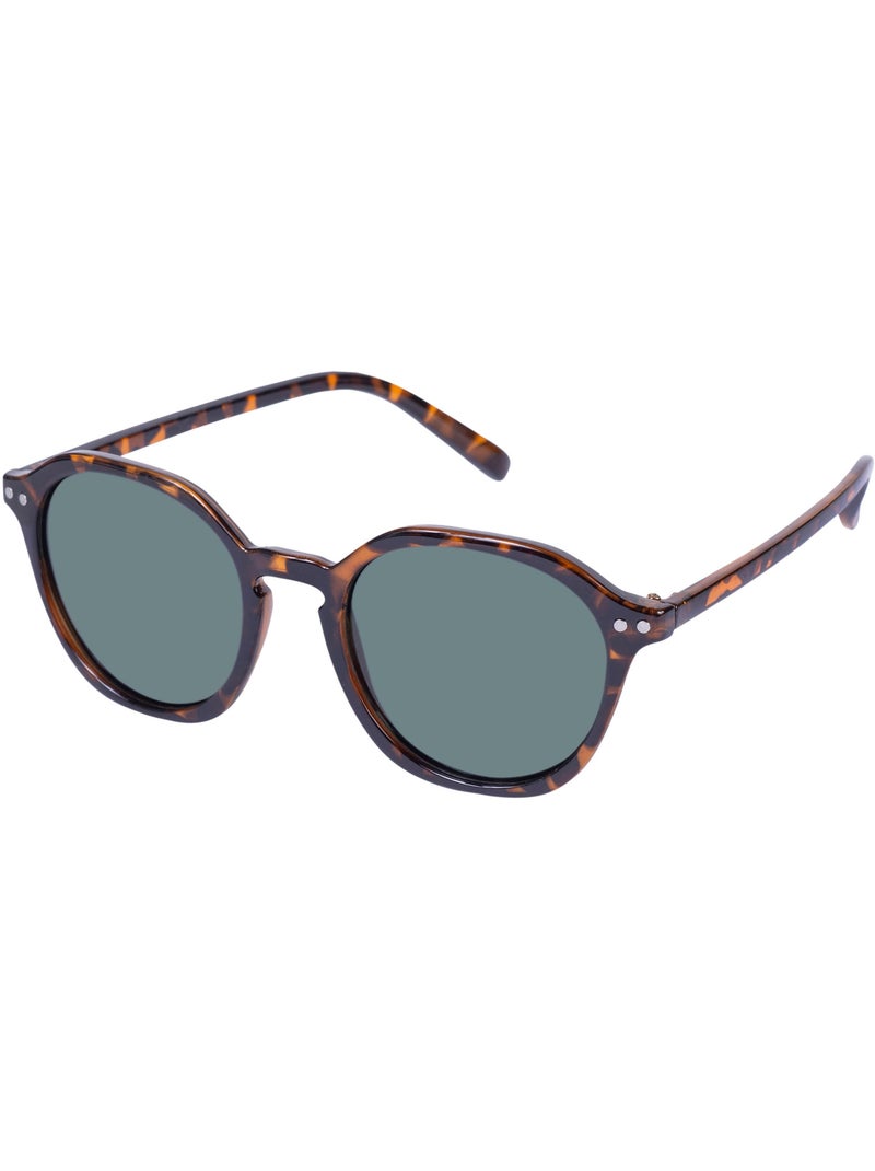 Lunettes de soleil branches flexibles, verres polarisants mixte adulte Marron - Kiabi