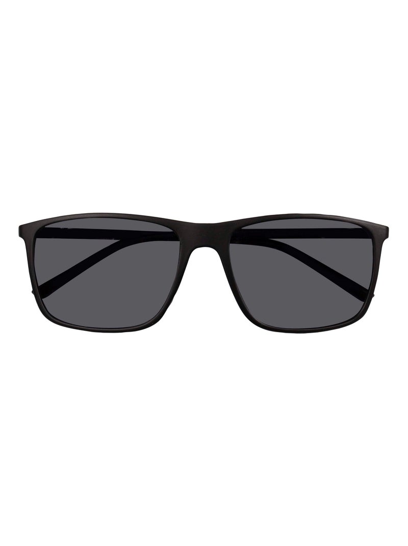 Lunettes de soleil branches flexibles, verres polarisants Noir - Kiabi