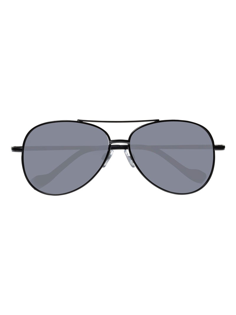Lunettes de soleil branches flexibles, verres polarisants Noir - Kiabi