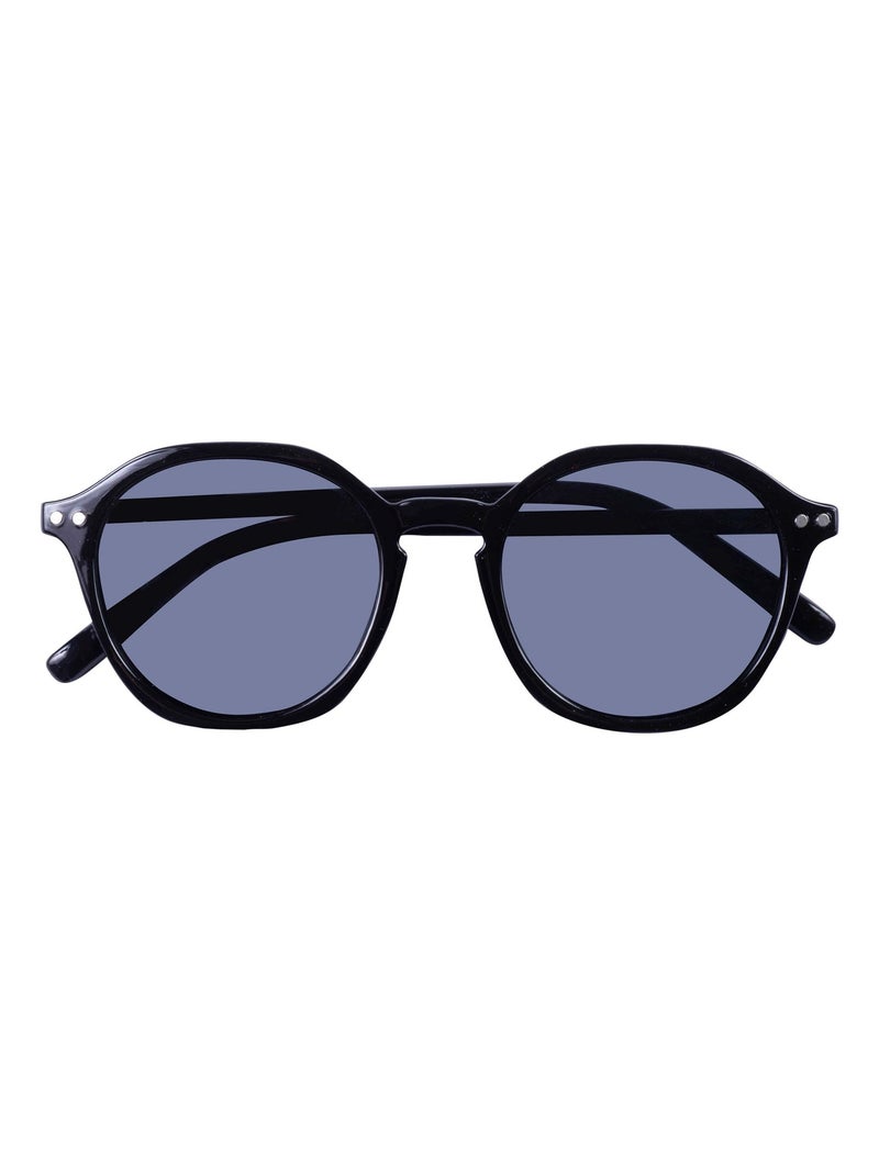 Lunettes de soleil branches flexibles, verres polarisants Noir - Kiabi