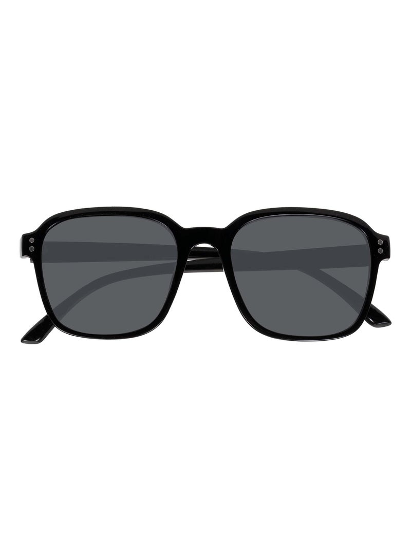 Lunettes de soleil branches flexibles, verres polarisants Noir - Kiabi