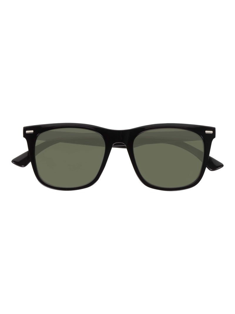 Lunettes de soleil branches flexibles, verres polarisants Noir - Kiabi