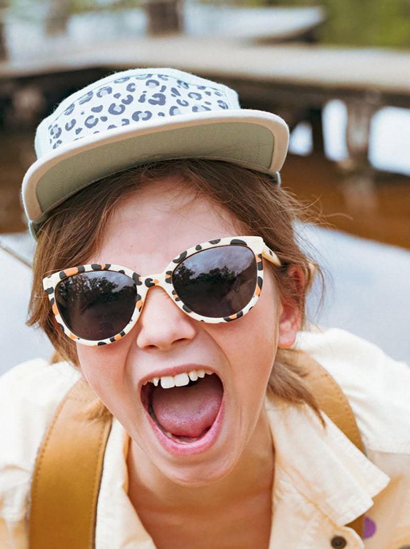 Lunettes de soleil Buzz Beige - Kiabi