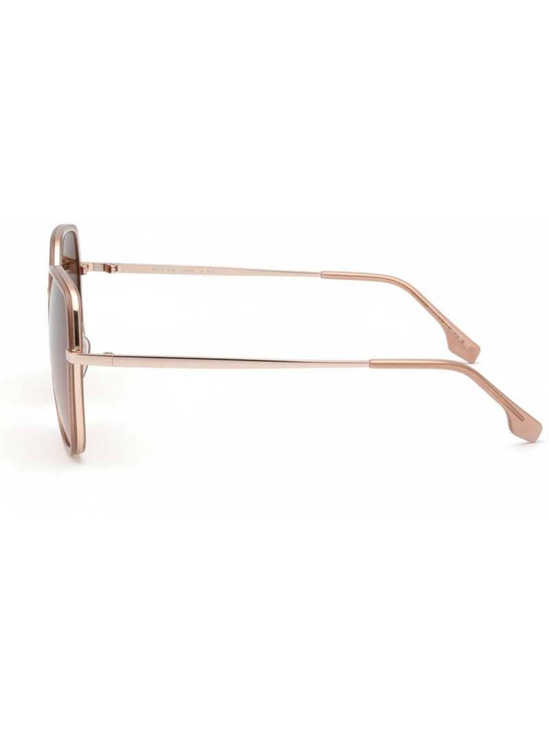 Lunettes de soleil carrée Rose clair - Kiabi