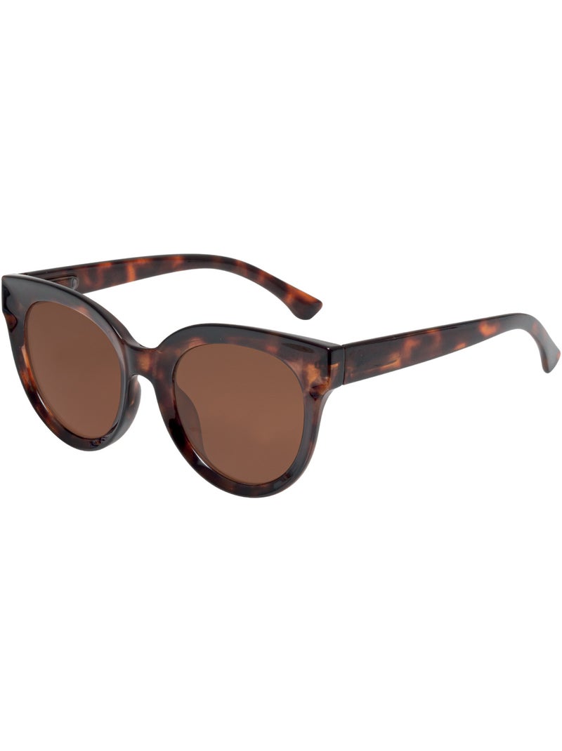 Lunettes de soleil cat eye Marron - Kiabi