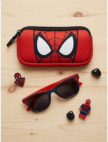 Lunettes de soleil enfant avec étui assorti Spiderman Marvel