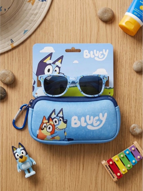 Lunettes de soleil enfant avec étui bluey - Kiabi