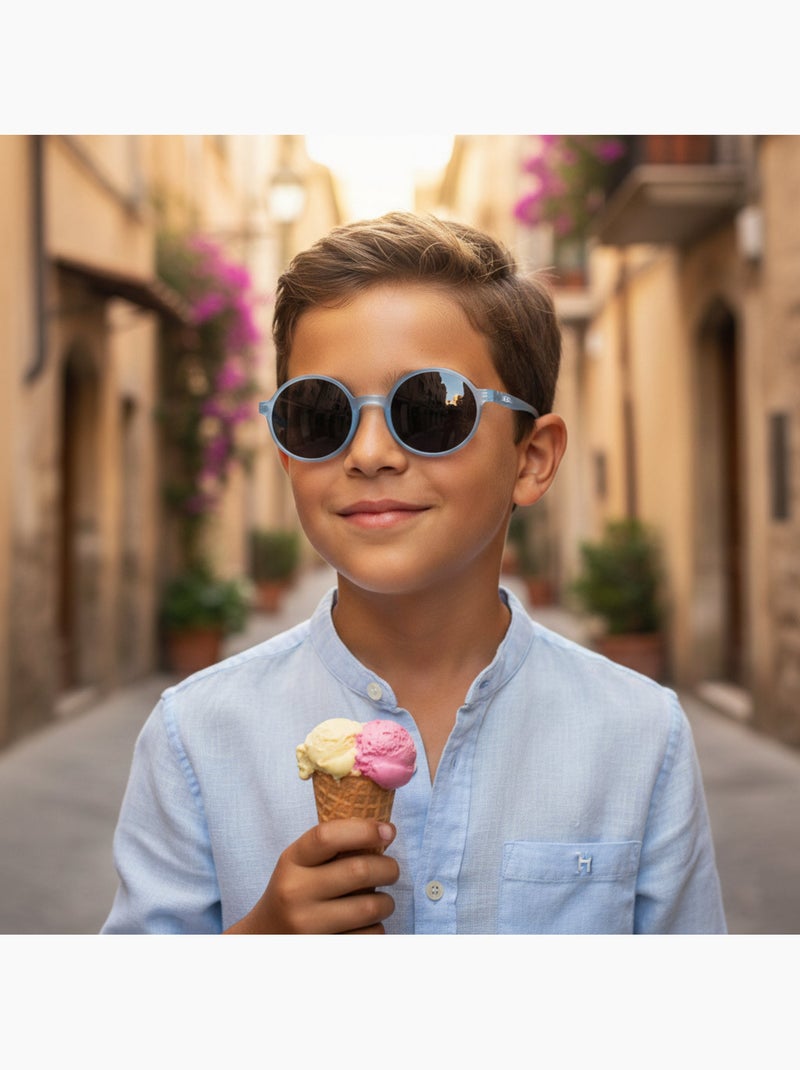 Lunettes de soleil enfant catégorie 3 Bleu azur - Kiabi