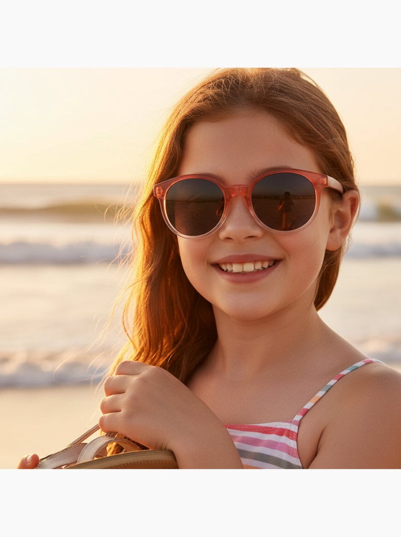 Lunettes de soleil enfant catégorie 3 Orange - Kiabi