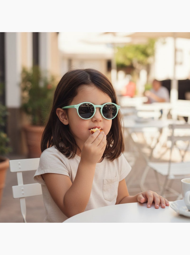 Lunettes de soleil enfant catégorie 3 Vert pastel - Kiabi
