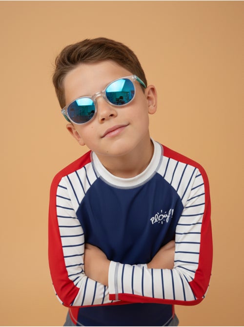 Lunettes de soleil enfant transparentes Ciel et transparent - Kiabi