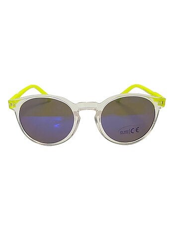 Lunettes de soleil enfant transparentes Orange et transparent