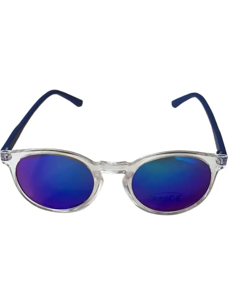 Lunettes de soleil enfant transparentes Noir et transparent Noir - Kiabi