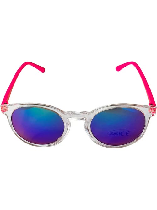 Lunettes de soleil enfant transparentes Rose et transparent - Kiabi