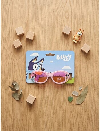 Lunettes de soleil enfant verres rectangulaires bluey