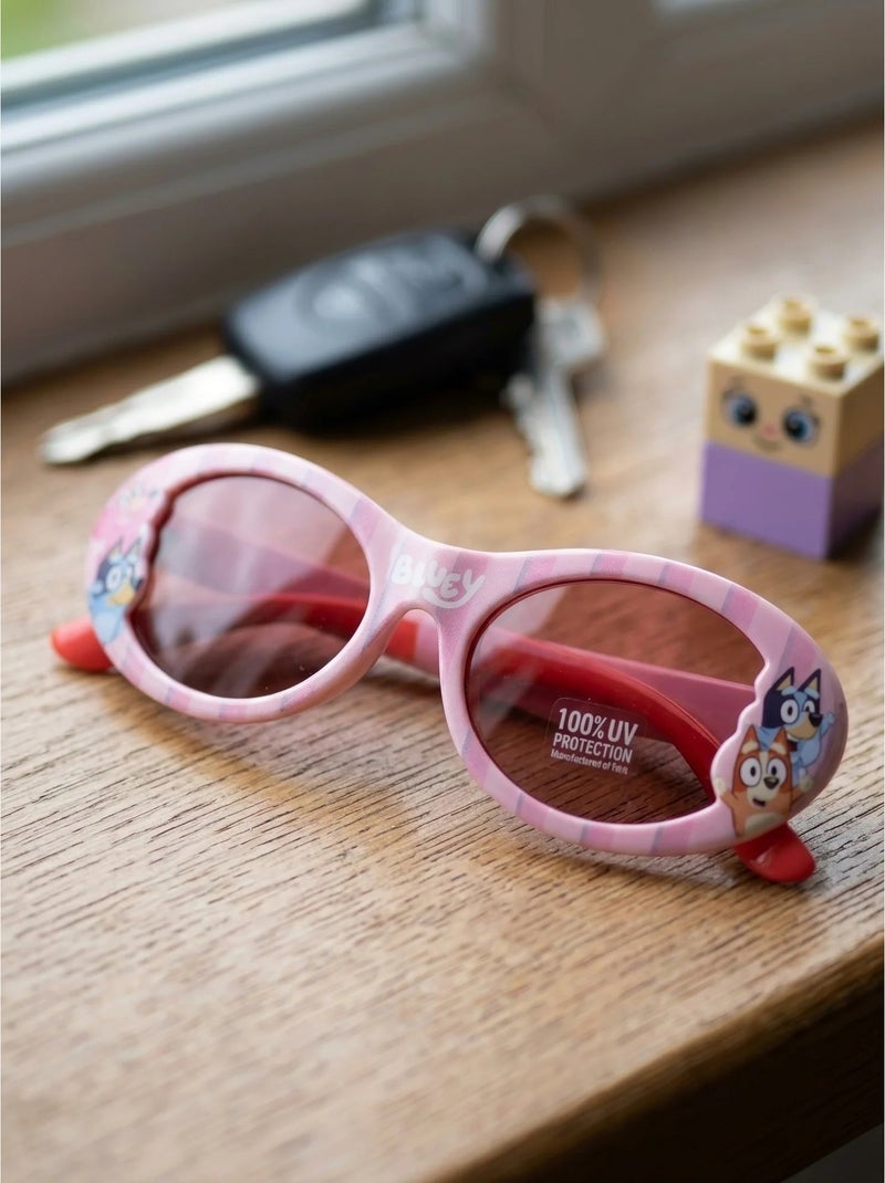 Lunettes de soleil enfant verres rectangulaires bluey Bleu - Kiabi