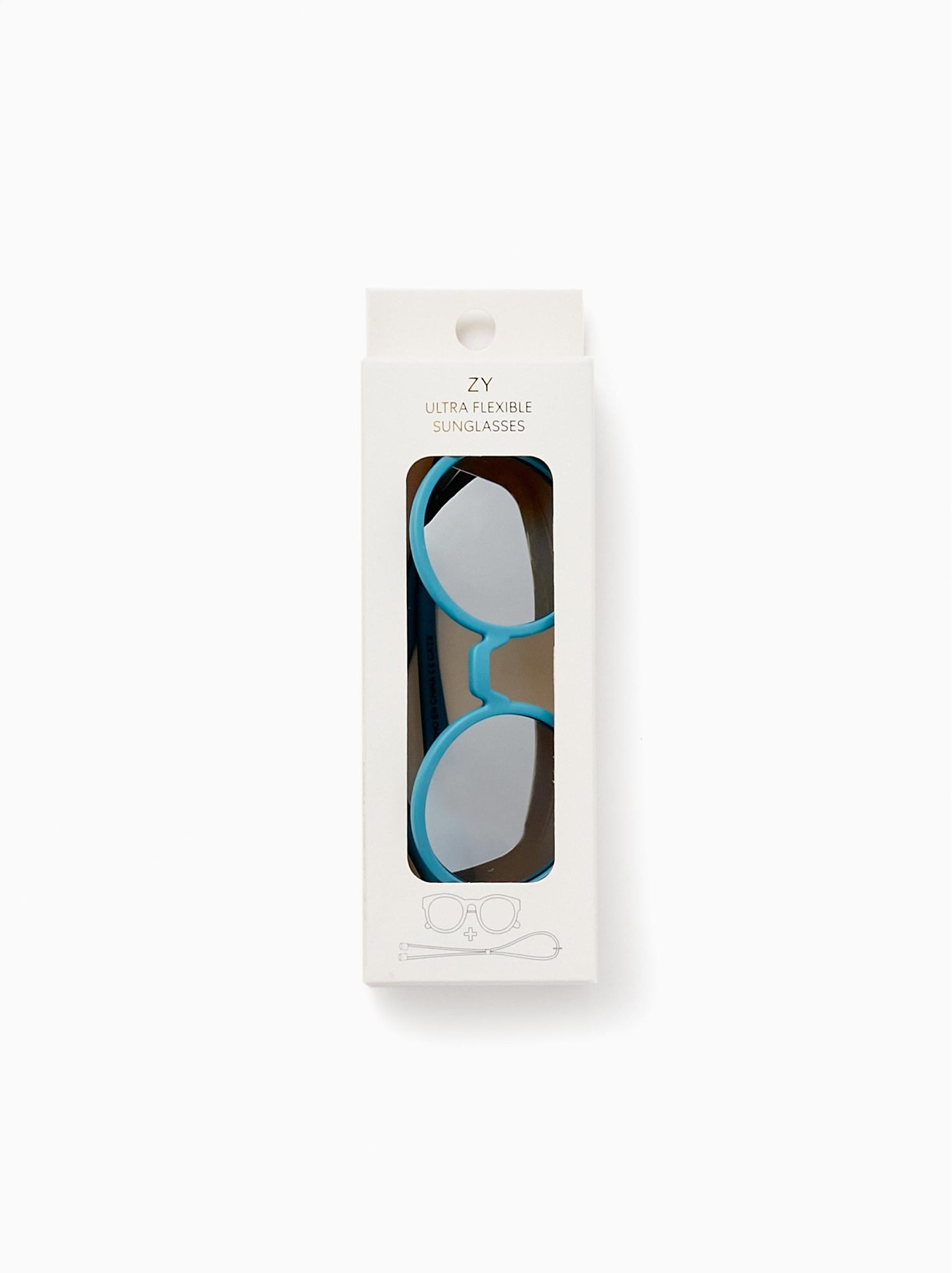Sangle De Lunettes En Silicone Réglable - Longueur Environ 55 Cm, Pour Branches De 4-9 Mm - Noir - 7