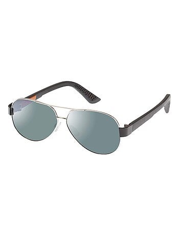 Lunettes de soleil Forme pilote branches x-tra flex, verres polarisants mixte adulte Isotoner